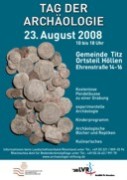 Plakat Tag der Archäologie 2008