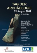 Plakat Tag der Archäologie 2009