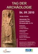Plakat Tag der Archäologie 2010